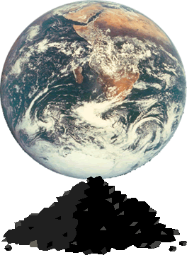 Coal on Globe